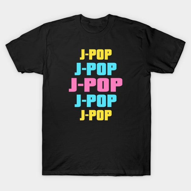 J-Pop Expanding and changing colors JPop music T-Shirt by WhatTheKpop